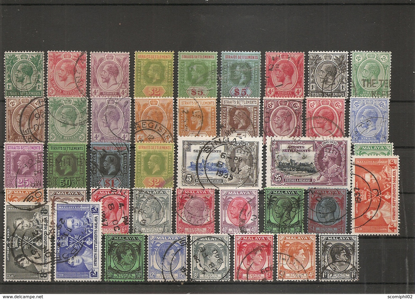 Malacca ( Lot De Timbres Divers Différents à Voir) - Malacca