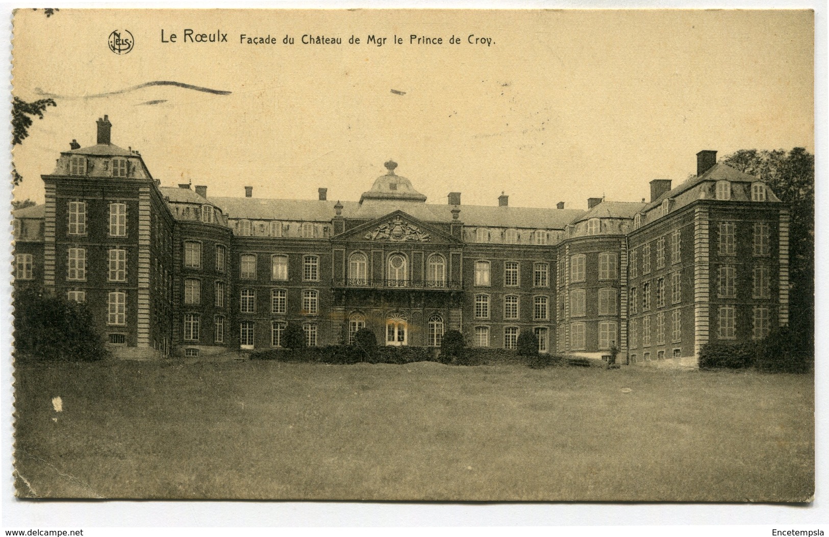 CPA - Carte Postale - Belgique - Le Roeulx - Façade Du Château De Mgr Le Prince De Croy ( SV5618) - Le Roeulx