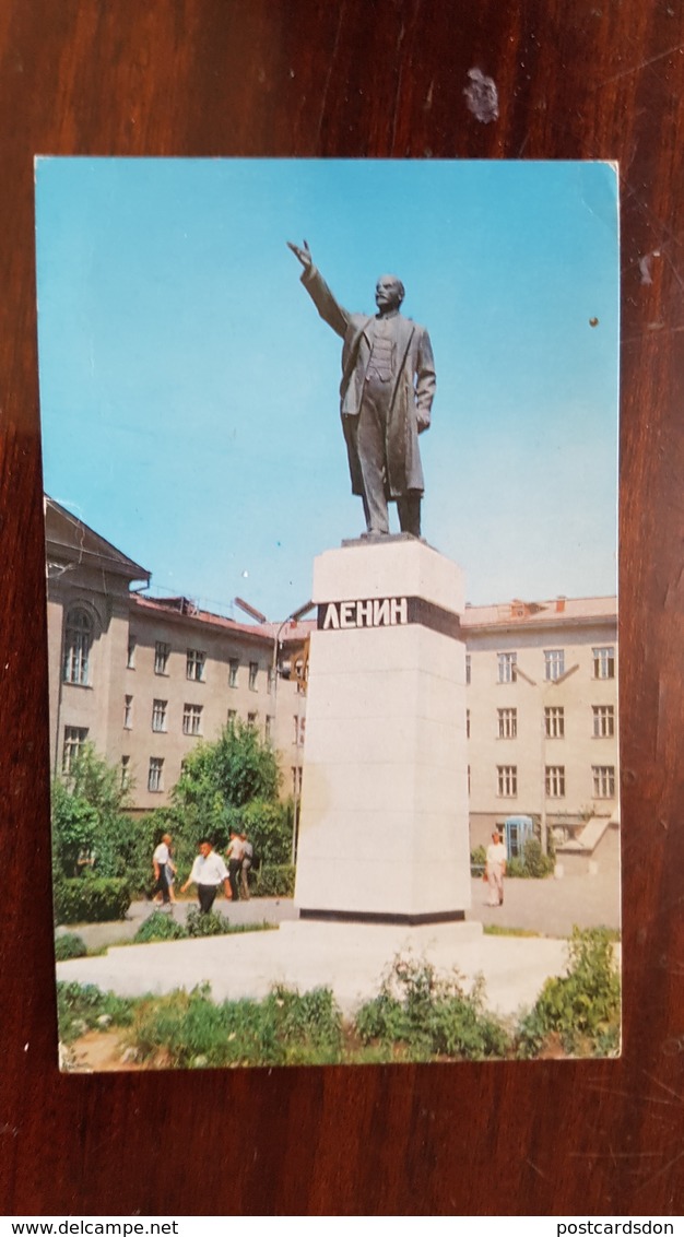 KYRGYZSTAN. Bishkek Capital (Frunze) - Lenin Monument - 1970 - Kirgizië