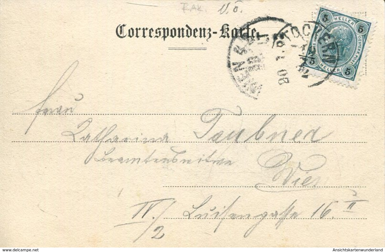 005514  Gruss Aus Maria-Dreieichen  1902 - Rosenburg
