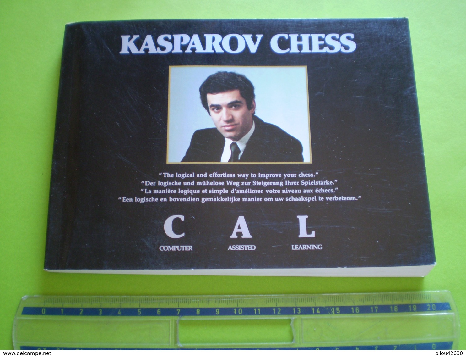 Echecs: Kasparov Chess; Computer Assisted Learning. Texte En 4 Langues: Français,anglais,allemand,hollandais. Saitek - Gesellschaftsspiele