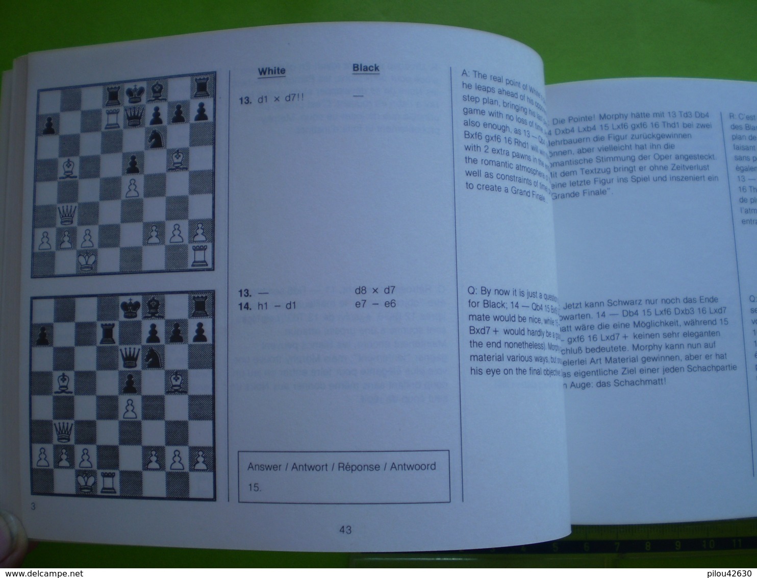 Echecs: Kasparov Chess; Computer Assisted Learning. Texte En 4 Langues: Français,anglais,allemand,hollandais. Saitek - Gesellschaftsspiele