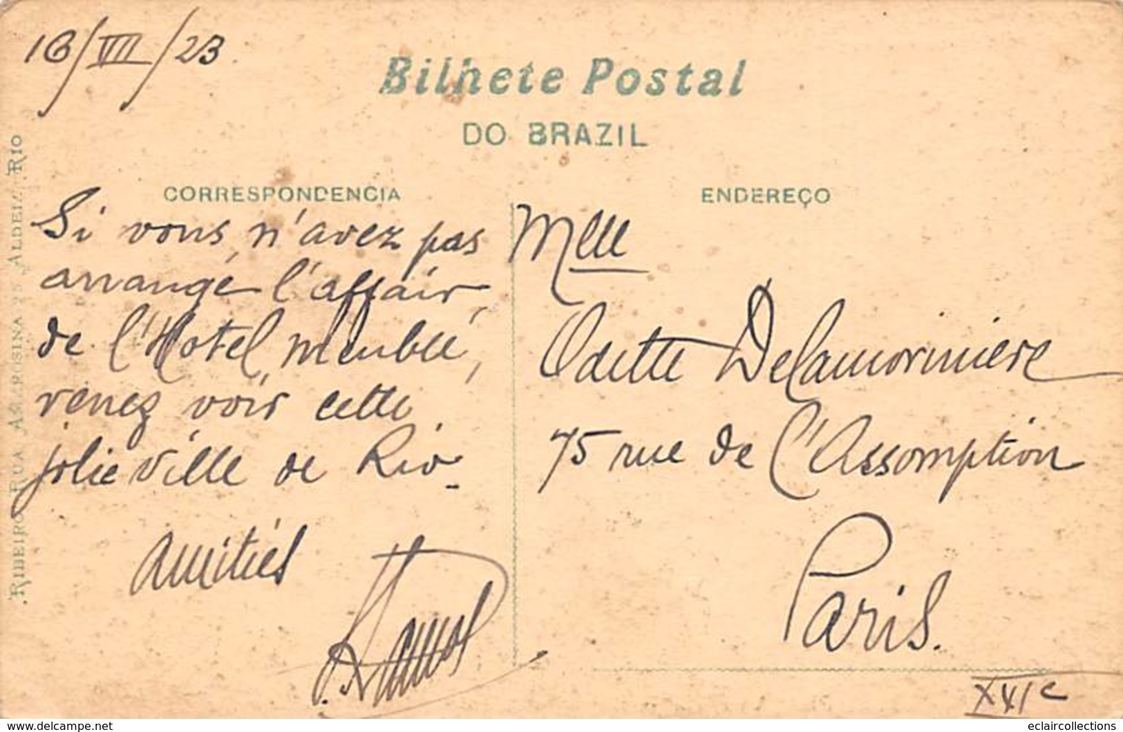 Brazil. Brésil.   Un lot de 46 cartes   Rio de Janeiro et divers  dont 4/5 cartes état moyen  (voir scan)