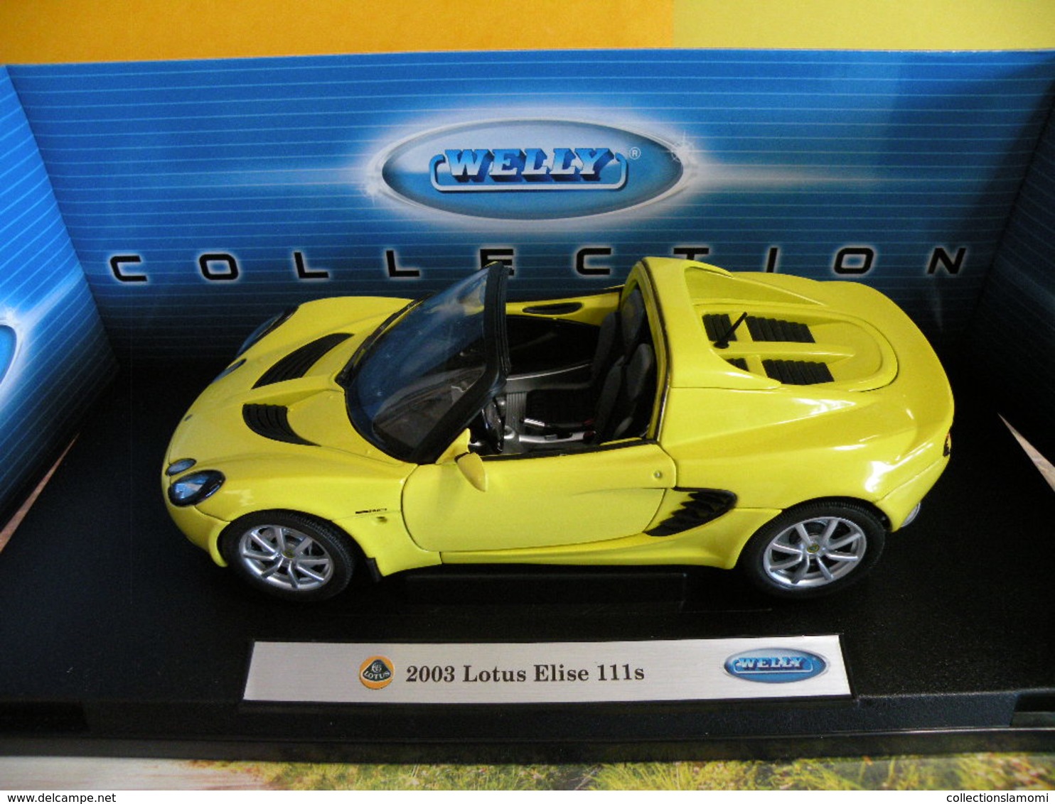 Lotus Elise 111s 2003 - Métal Neuf - 1/18 - Welly