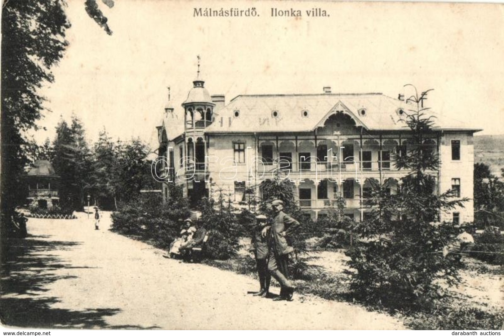 ** T2/T3 Málnásfürdő, Malnas Bai; Ilonka Villa. Adler Brassó No. 1. / Villa (fl) - Ohne Zuordnung