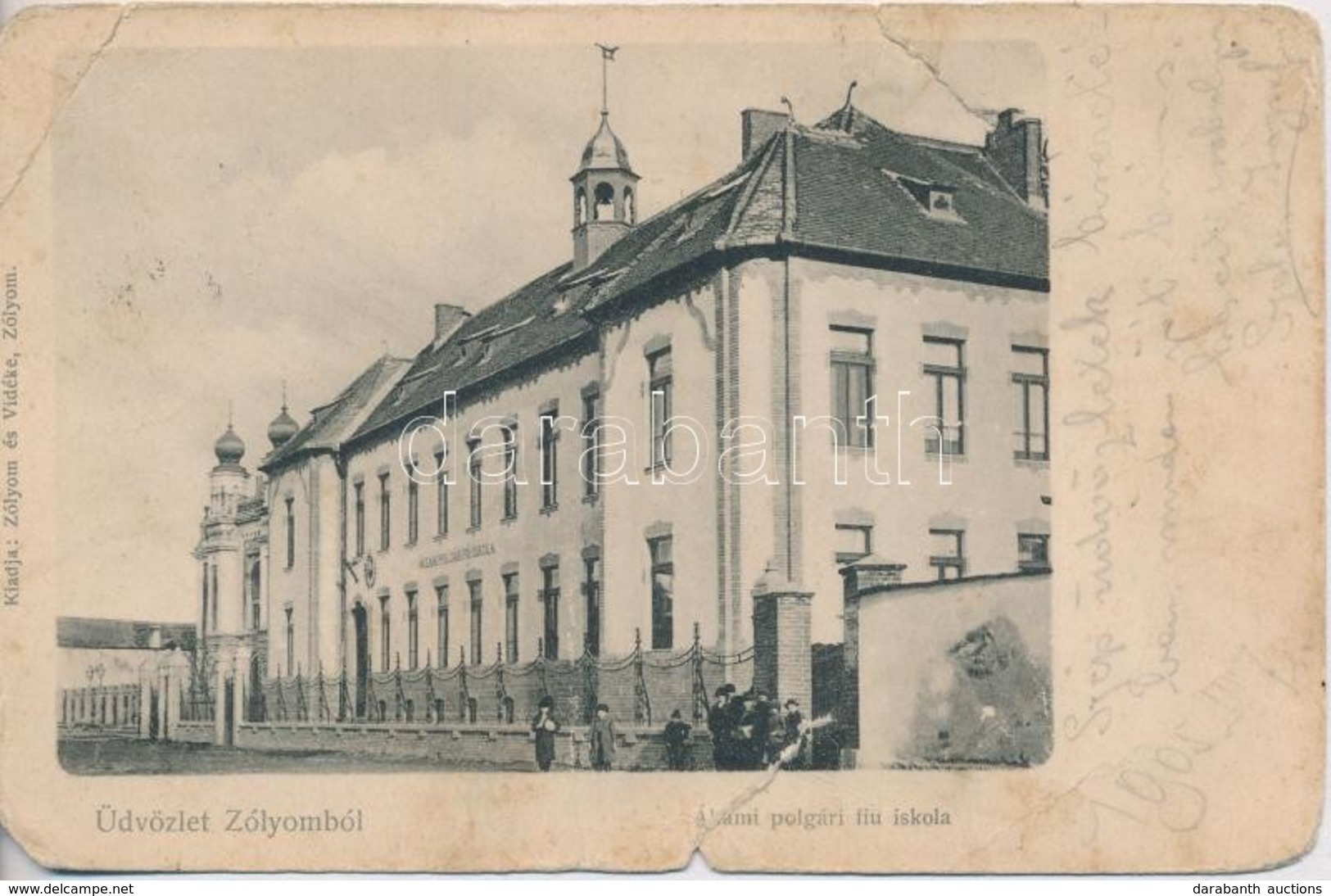 T4 1905 Zólyom, Zvolen; Állami Polgári Fiúiskola / Boy School (b) - Ohne Zuordnung