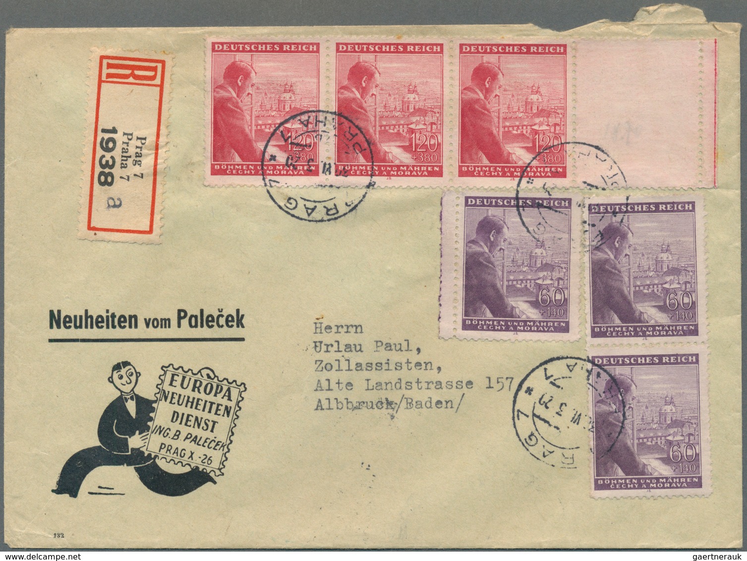 Deutschland: 1941/1973, Vielseitige Partie Von Ca. 290 Briefen Und Karten, Unberührt Aus Sammler-Kor - Verzamelingen