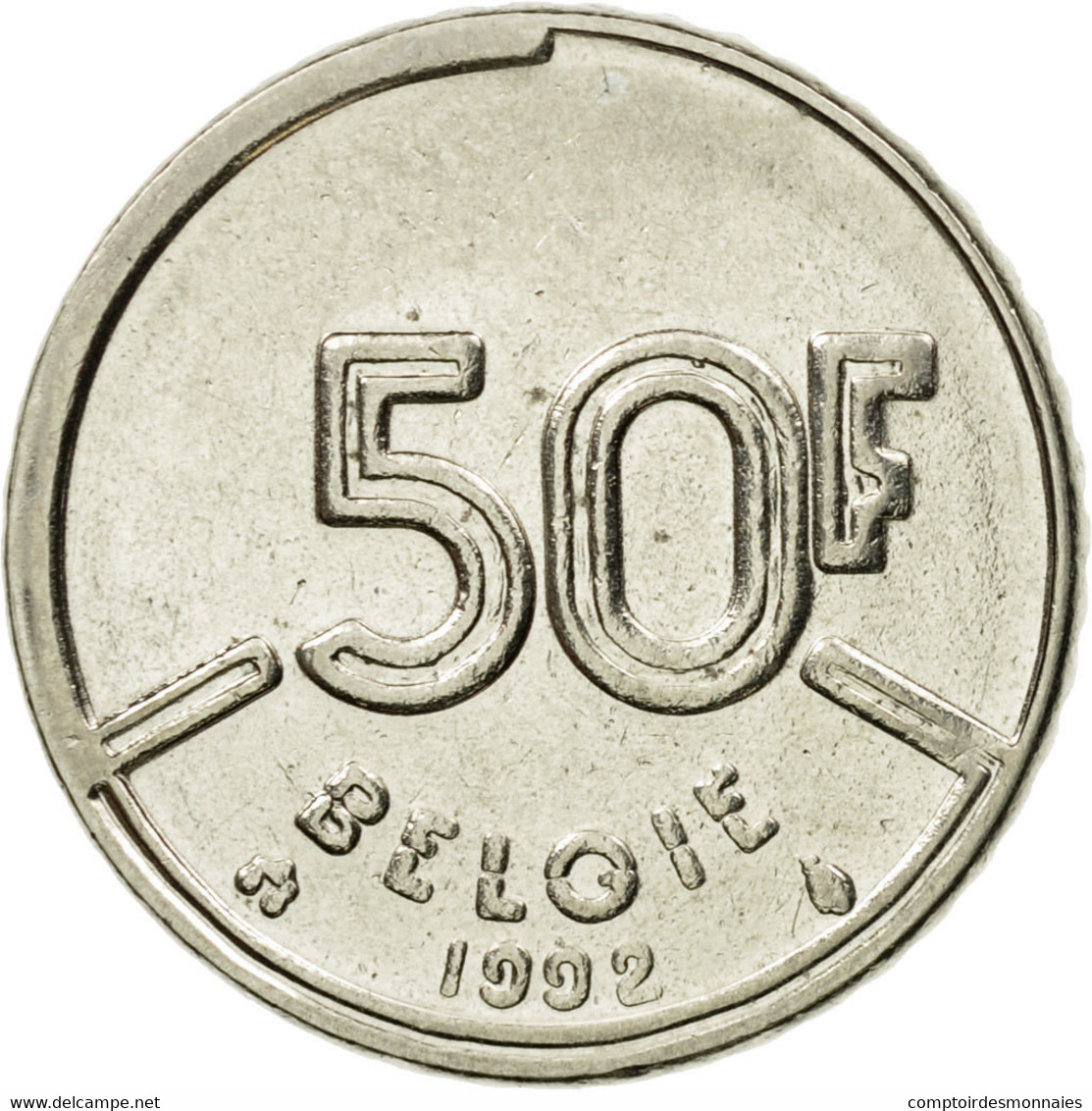 Monnaie, Belgique, Baudouin I, 50 Francs, 50 Frank, 1992, Bruxelles, Belgium - 50 Frank
