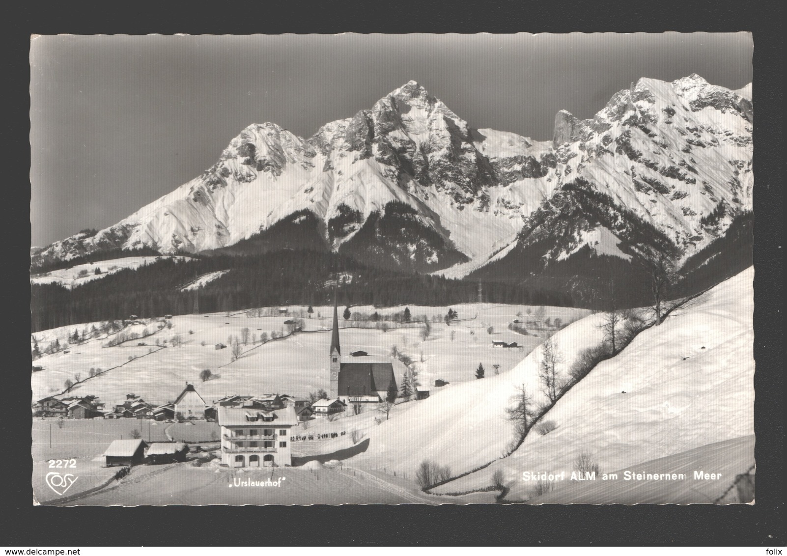 Maria Alm - Skidorf Alm Am Steinernen Meer - Ortansicht - Maria Alm