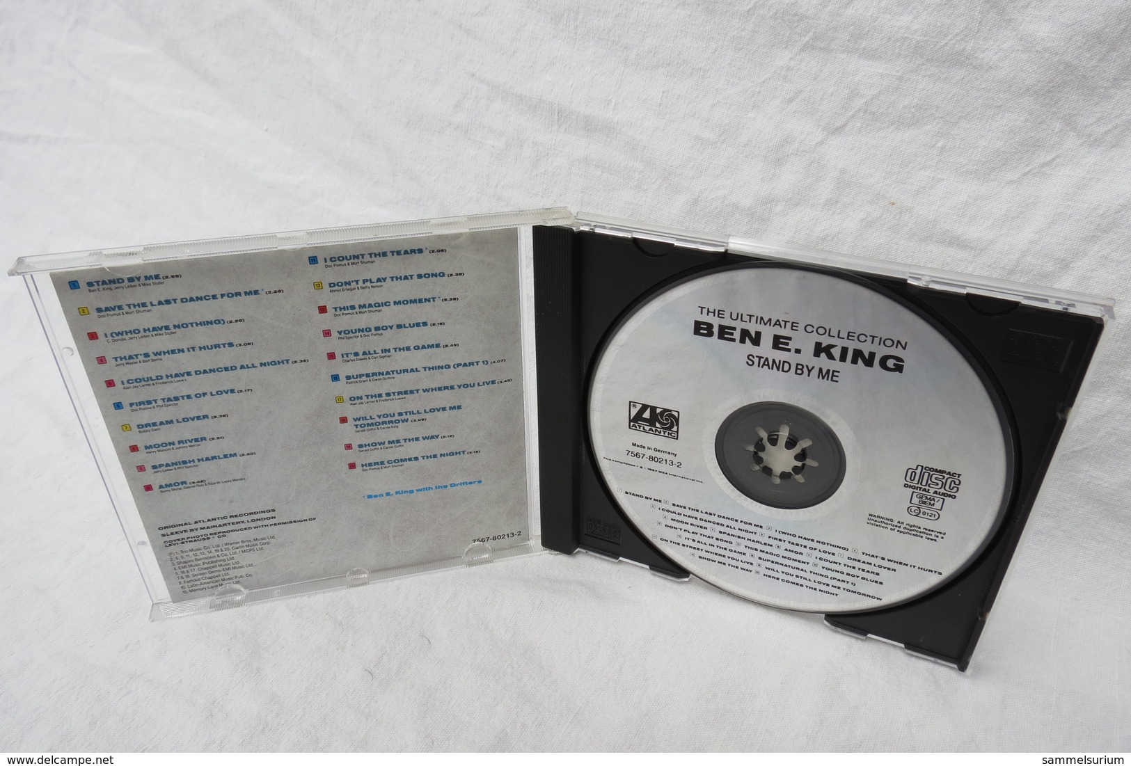 CD "Ben E. King" Stand By Me, The Ultimate Collection - Soul - R&B