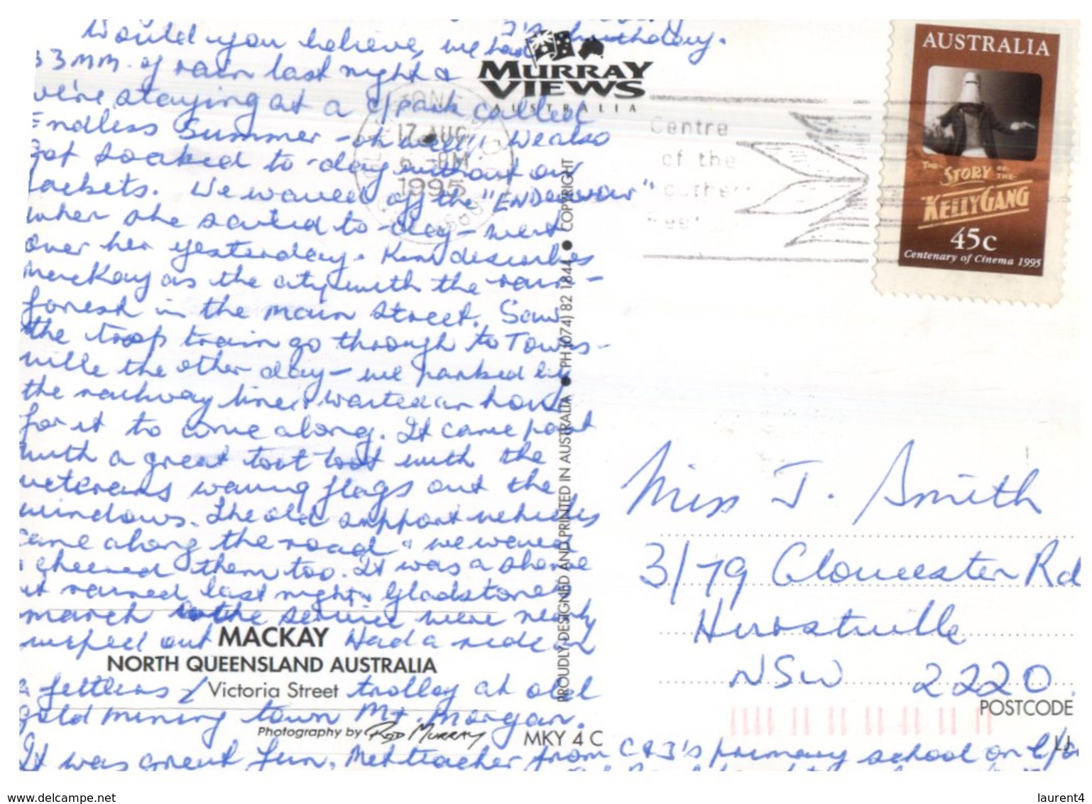 (410) Australia - QLD- Mackay (with Stamp At Back Of Card) - Mackay / Whitsundays