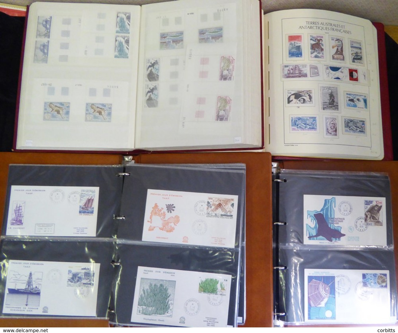 FRENCH SOUTHERN & ANTARCTIC TERRITORIES 1955-2012 Substantial UM Collection Housed In A Lighthouse Hingeless Album (appe - Autres & Non Classés