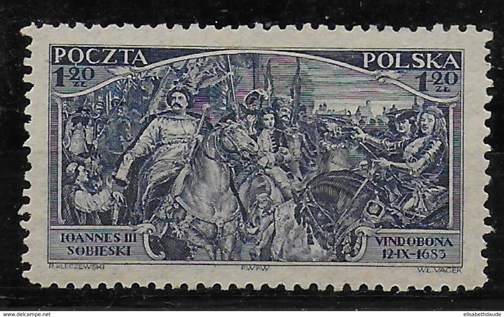 POLOGNE - YVERT N° 367 * CHARNIERE CORRECTE - COTE = 50 EUR. - - Nuovi