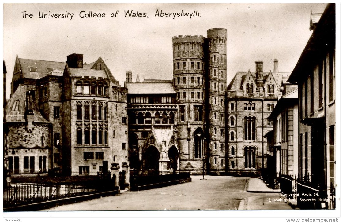 CARDIGANSHIRE - ABERYSTWYTH - THE UNIVERSITY COLLEGE OF WALES RP Dyf65 - Cardiganshire