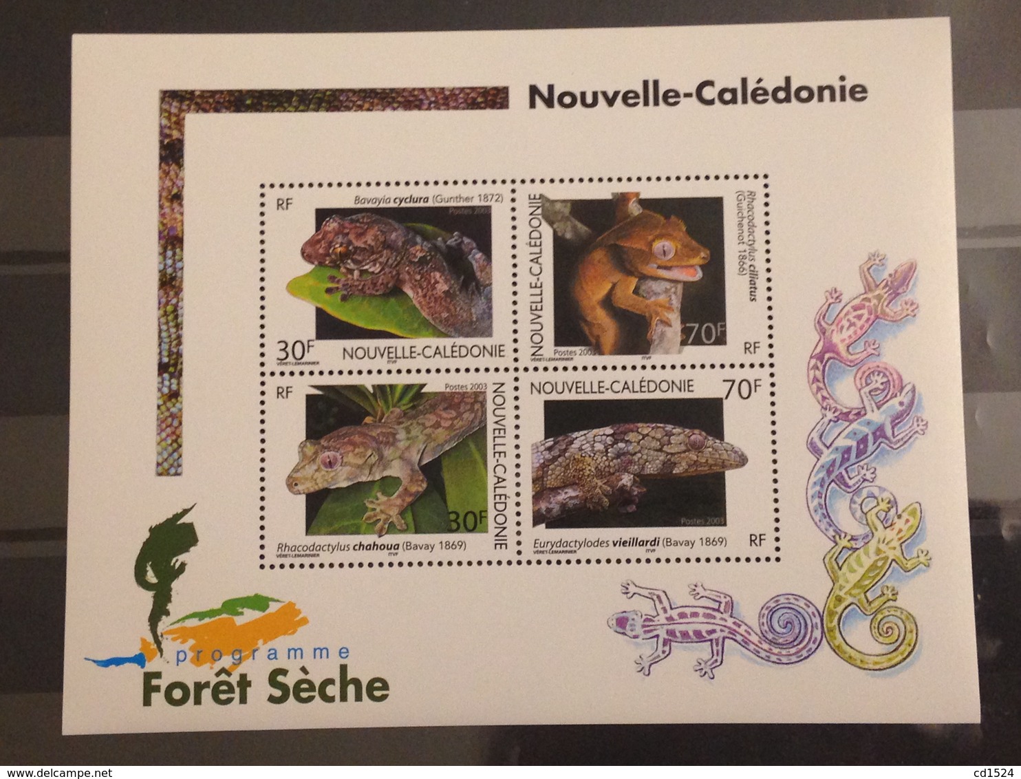 NOUVELLE-CALEDONIE - Neuf** - 2003 - Bloc Feuillet - Hojas Y Bloques