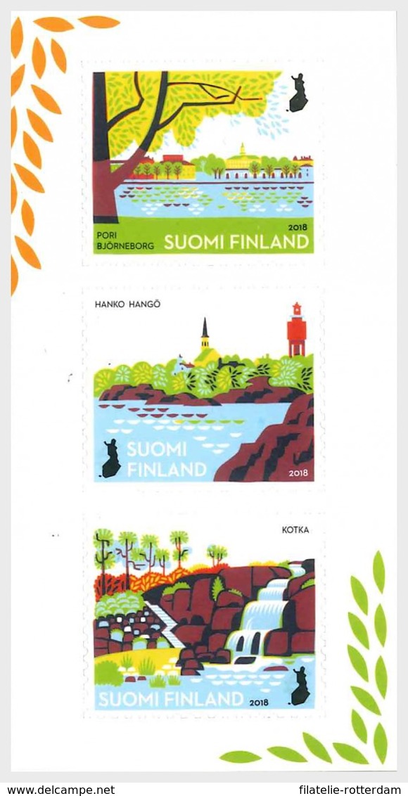 Finland - Postfris / MNH - Complete Set Nationale Stadsparken 2018 - Unused Stamps