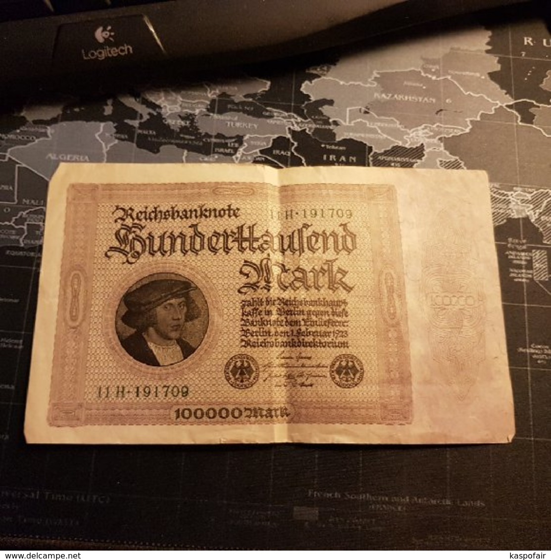ALLEMAGNE - Reichbanknote - 100000 Mark - 01.02.1923 - 100000 Mark