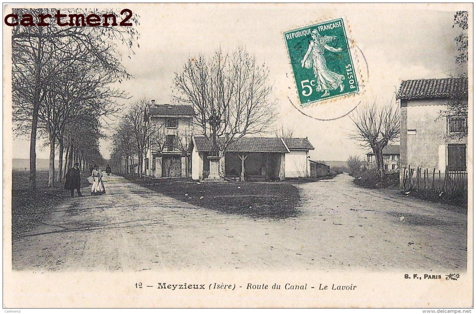 MEYZIEUX ROUTE DU CANAL LE LAVOIR 69 RHONE - Meyzieu