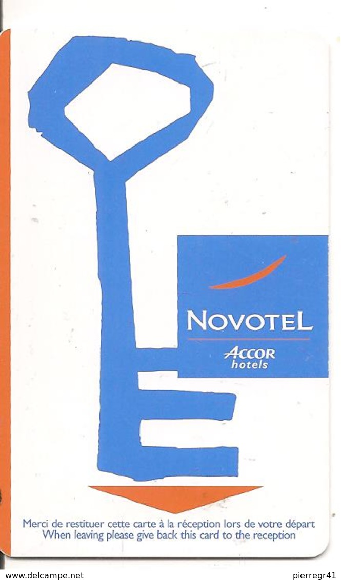 CLE-MAGNETIQUE-NOVOTEL-ACCORDS HOTEL-TBE - Hotel Key Cards