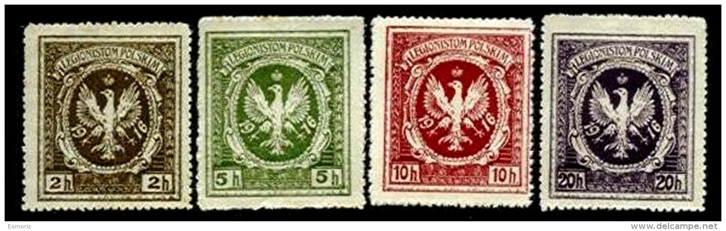 POLAND, Military Stamps, (*) MNG, F/VF - Fiscaux