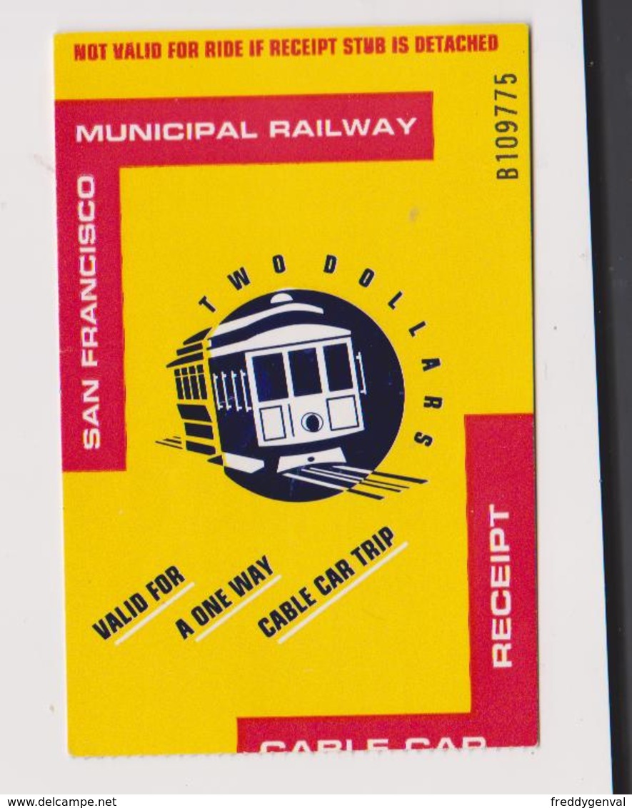 SAN FRANCISCO MUNICIPAL RAILWAY - Welt