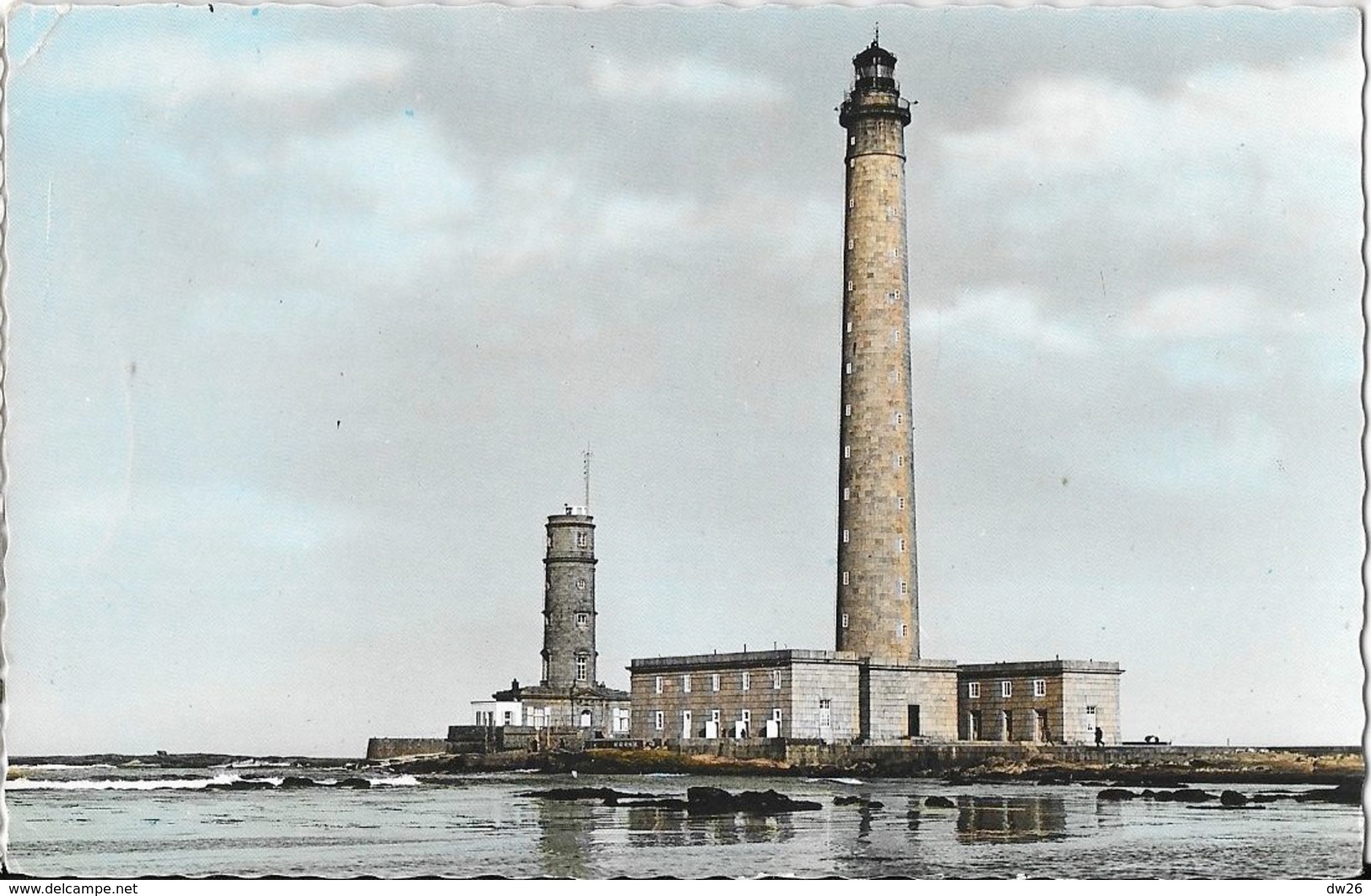 Gatteville (Manche), Le Phare - Tampon "Société Sauvetage Des Naufragés" - Edition Le Goubey - Carte Non Circulée - Leuchttürme