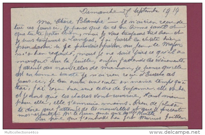 051018 GUERRE 14 18 FM - 1914 Corps Expéditionnaire Campagne 1914 France Russie Angleterre Belgique Japon - Lettres & Documents