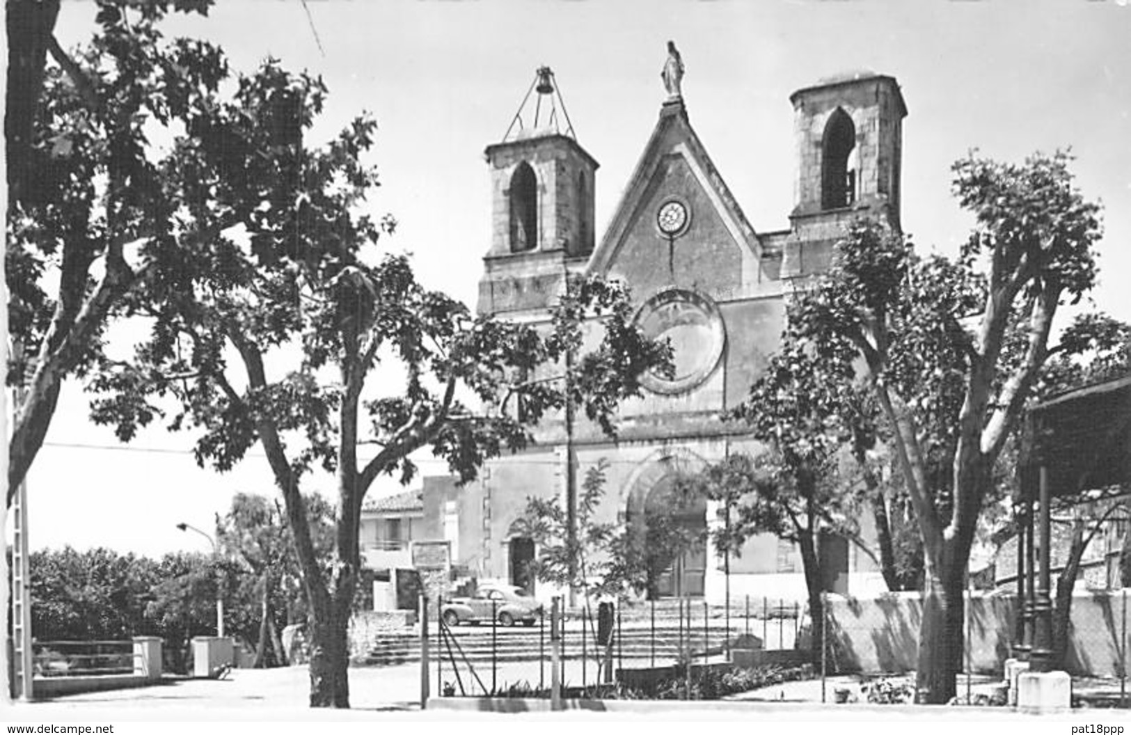 13 - ROUSSET SUR ARC : L'Eglise - CPSM Dentelée Noir Et Blanc Format CPA - Savoie - Rousset