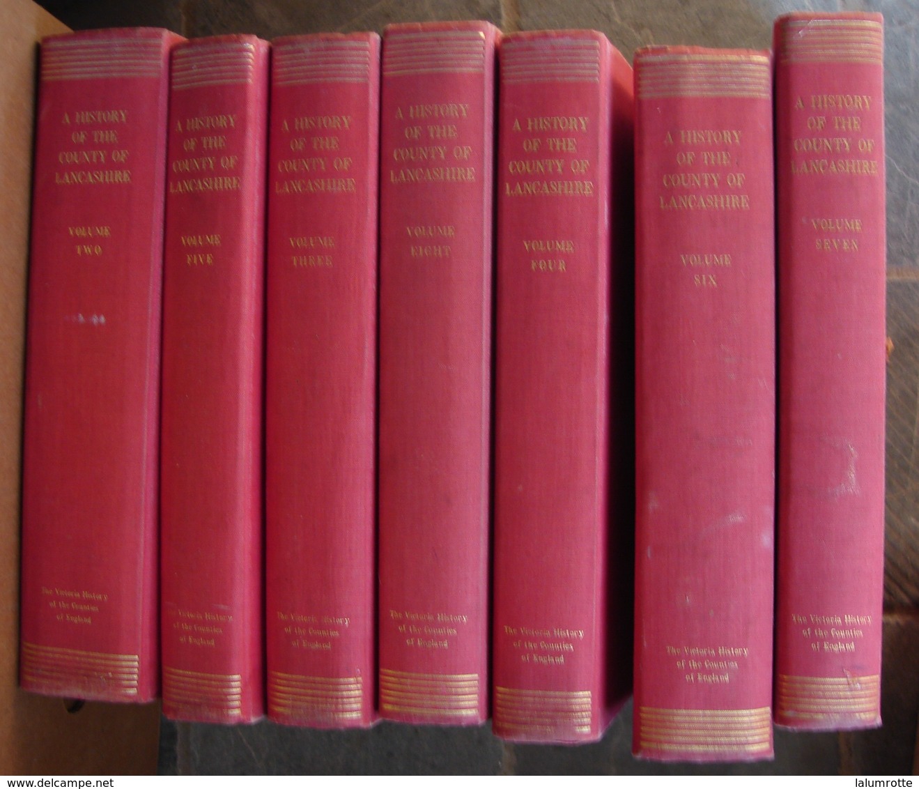 JFC. 0. The Victoria History of the counties of England. By Dawsons of Pall Mall. 8 volumes. 1966