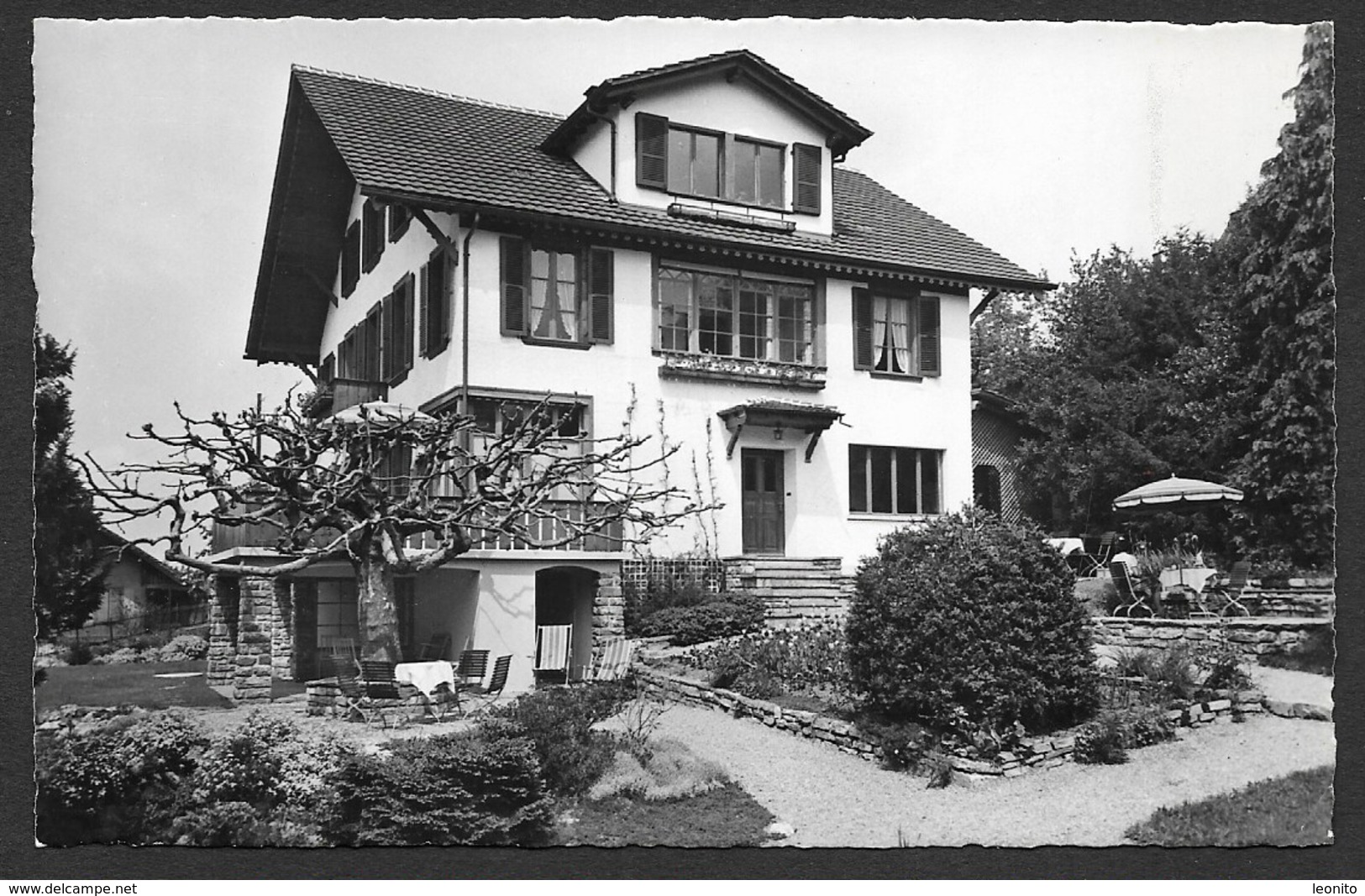 HILTERFINGEN BE Erholungsheim Pension SONNHALDE 1961 - Hilterfingen