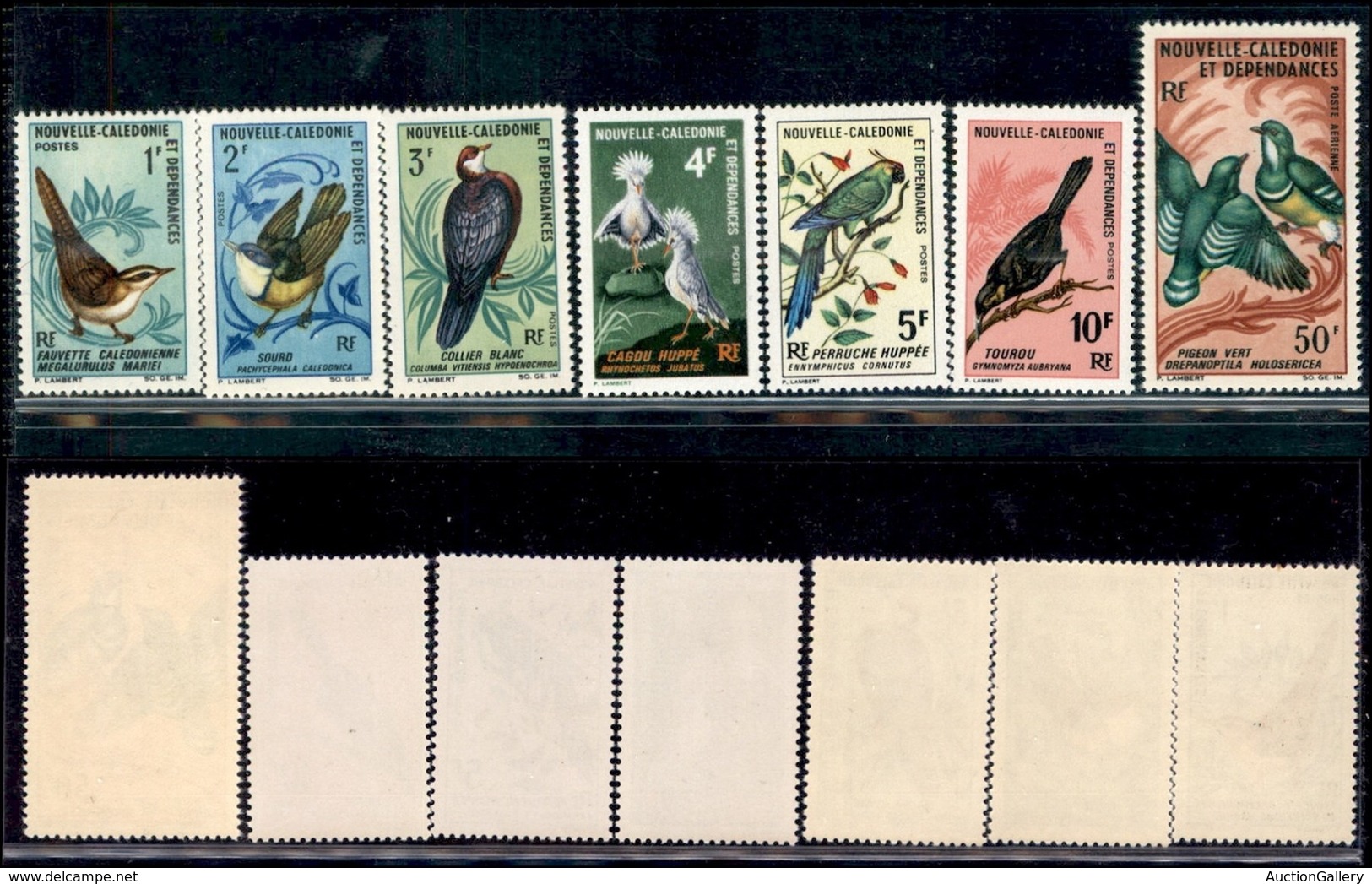 ESTERO - NUOVA CALEDONIA - 1967 - Uccelli II (448/454) - Serie Completa - Gomma Integra (55) - Other & Unclassified