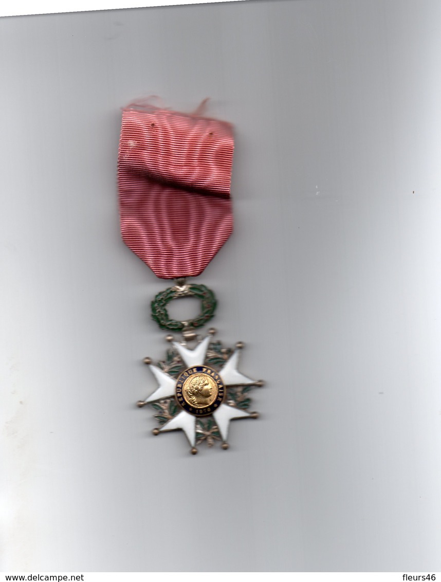 LEGION D'HONNEUR 3° REPUBLIQUE 1870 - Before 1871