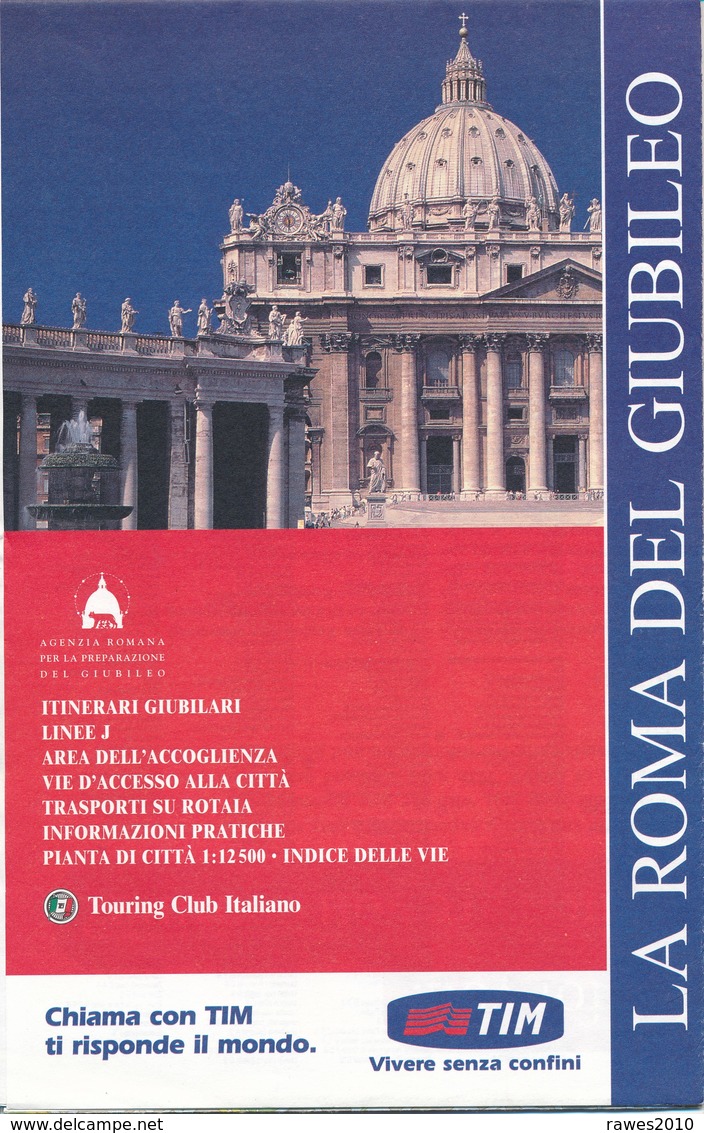 Italien Rom Stadtplan 2000 (italienisch + Englisch) - Rome