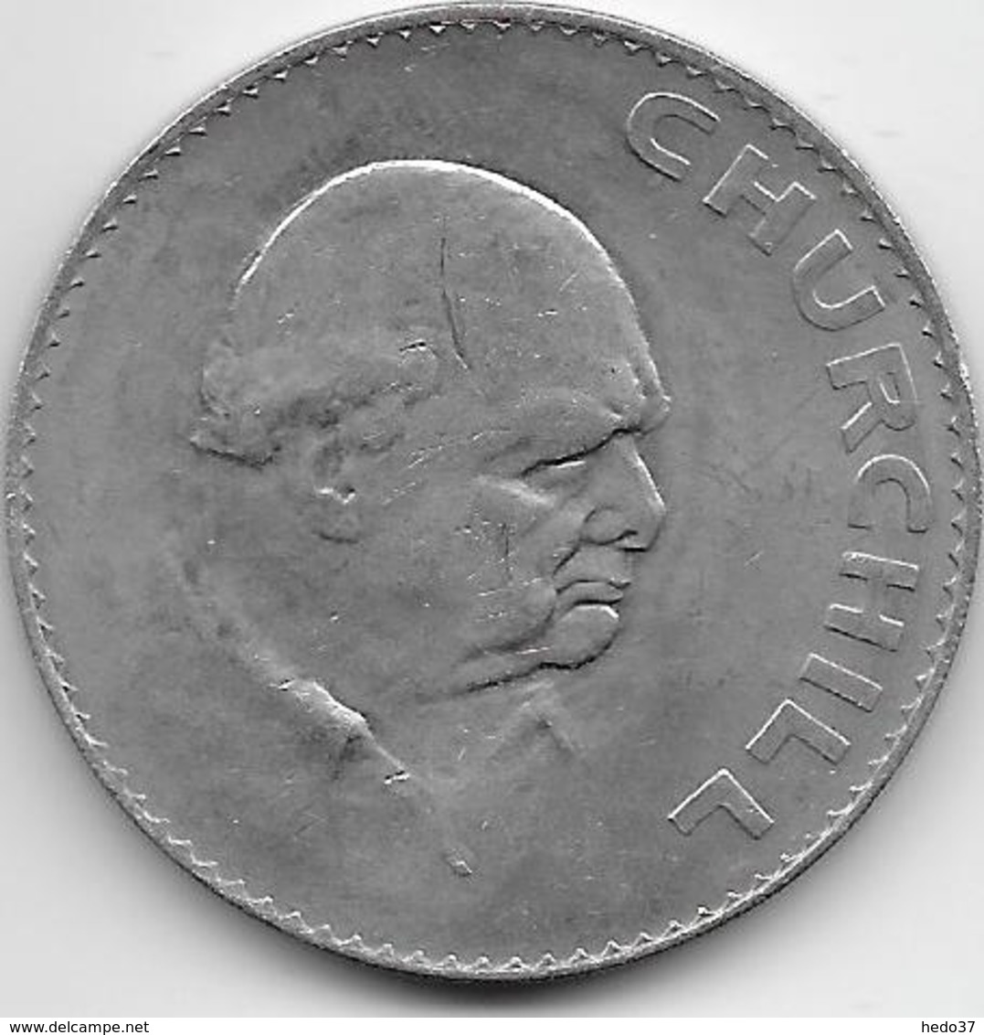 Grande Bretagne - Médaille Churchill - 1965 - Cupro-Nickel - Royal/Of Nobility