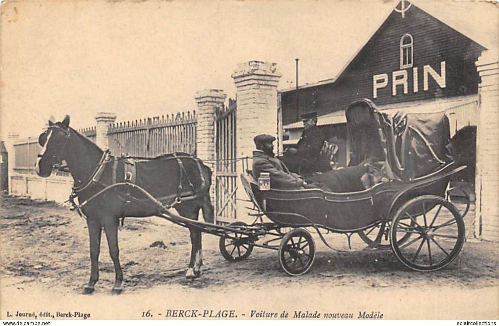 Berck-Plage     62      Voiture De Malade Nouveau Modèle       (voir Scan) - Berck