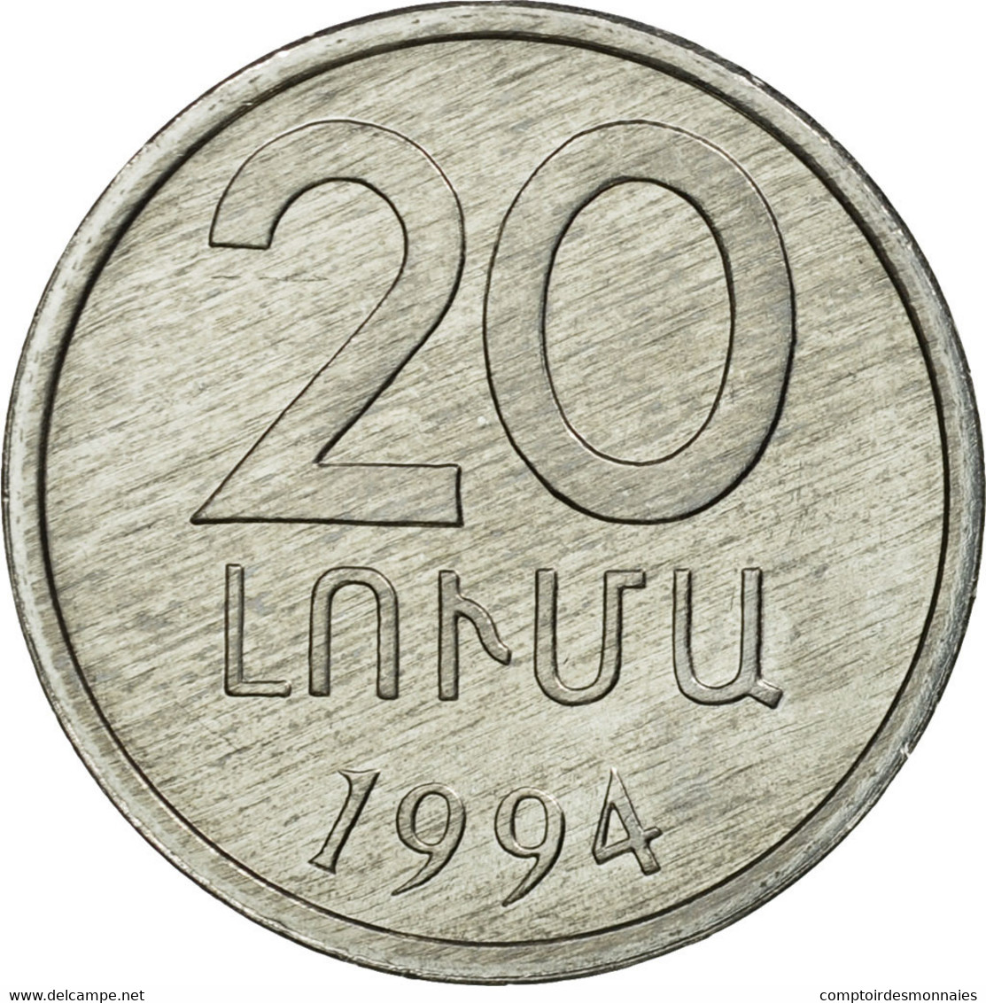 Monnaie, Armenia, 20 Luma, 1994, TTB, Aluminium, KM:52 - Armenien