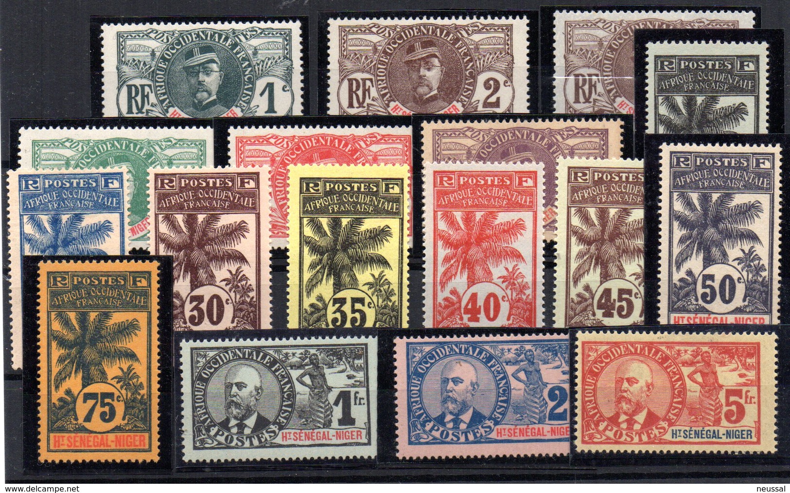 Serie Nº 1/17 Senegal-niger - Unused Stamps