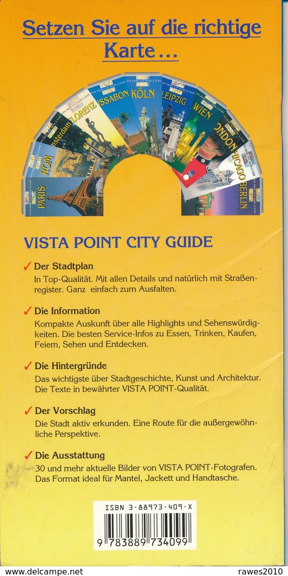 Italien Rom Städteführer Mit Stadtplan 2000 48 Seiten Vista Point Verlag Köln - Roma