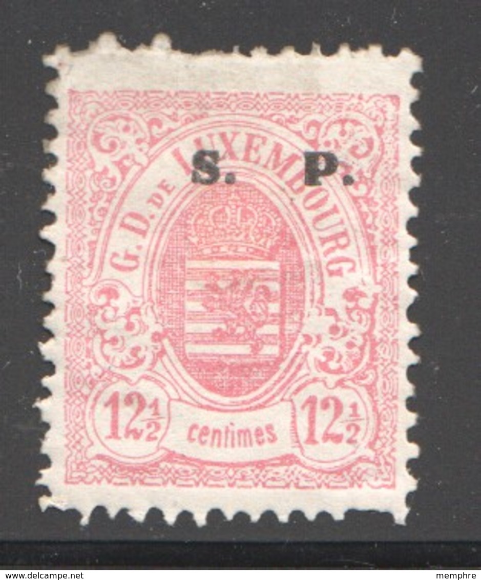 12½ Cent.       Prifix 51 * - Dienstmarken