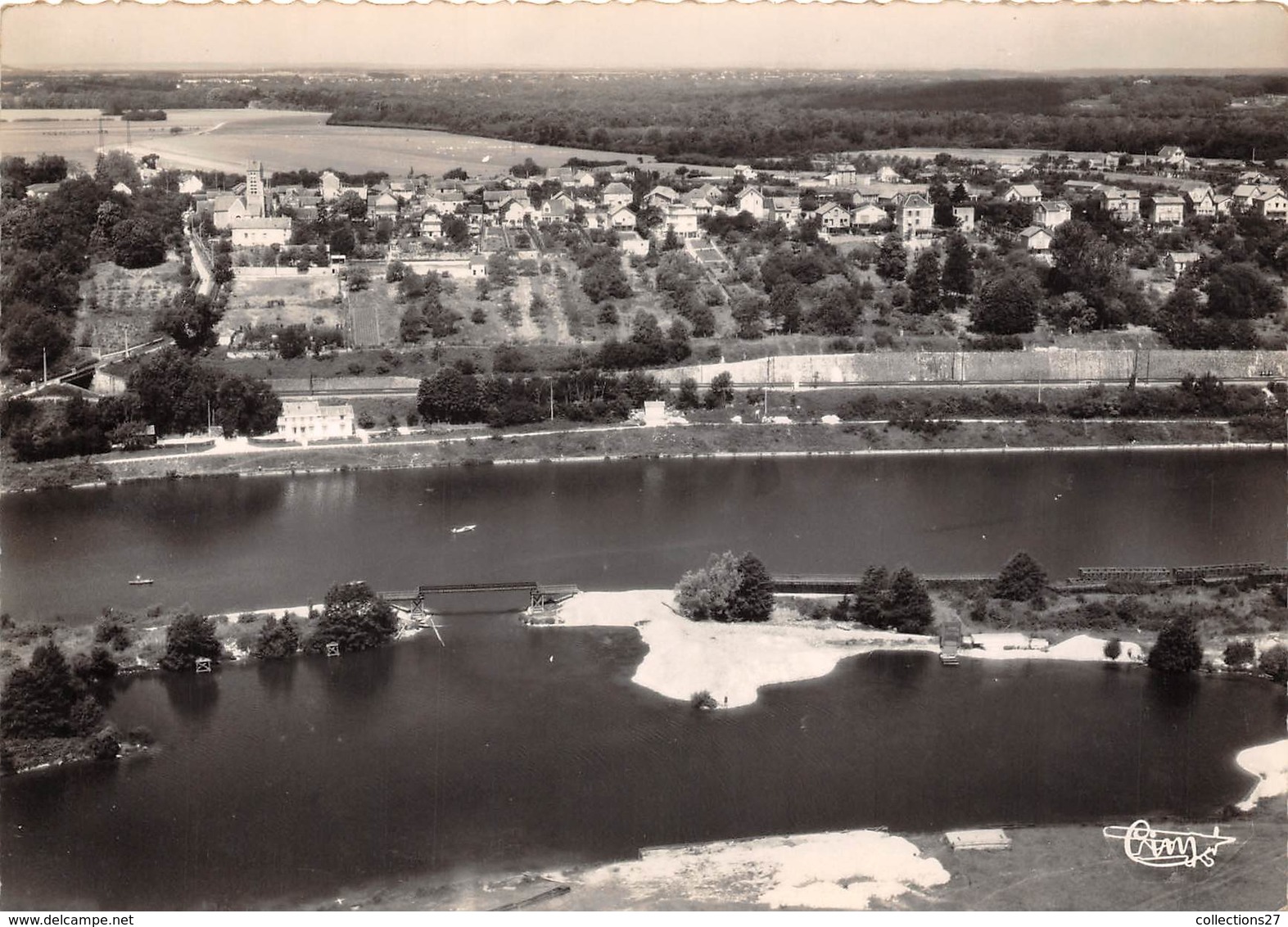 77-SAINT-FARGEAU- VUE AERIENNE - Saint Fargeau Ponthierry