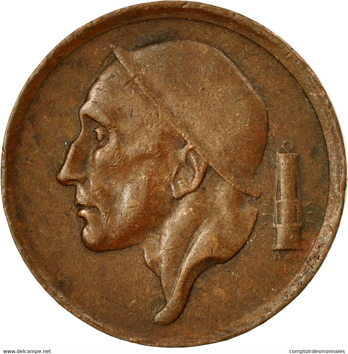 Monnaie, Belgique, 20 Centimes, 1954, TTB+, Bronze, KM:147.1 - 20 Cents