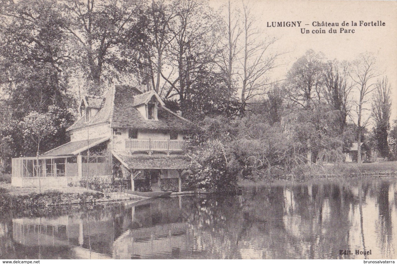 LUMIGNY - Château De La Fortelle - Un Coin Du Parc - Villenoy