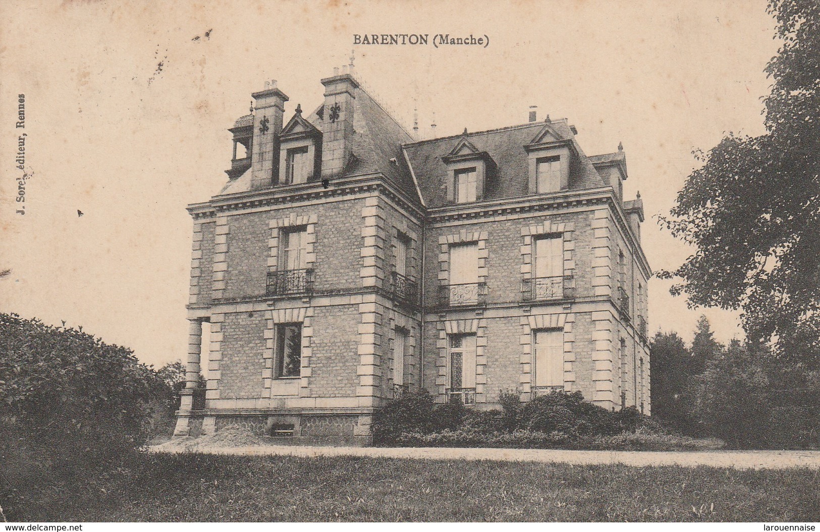 50 - BARENTON - Le Château De Bonnefontaine - Barenton