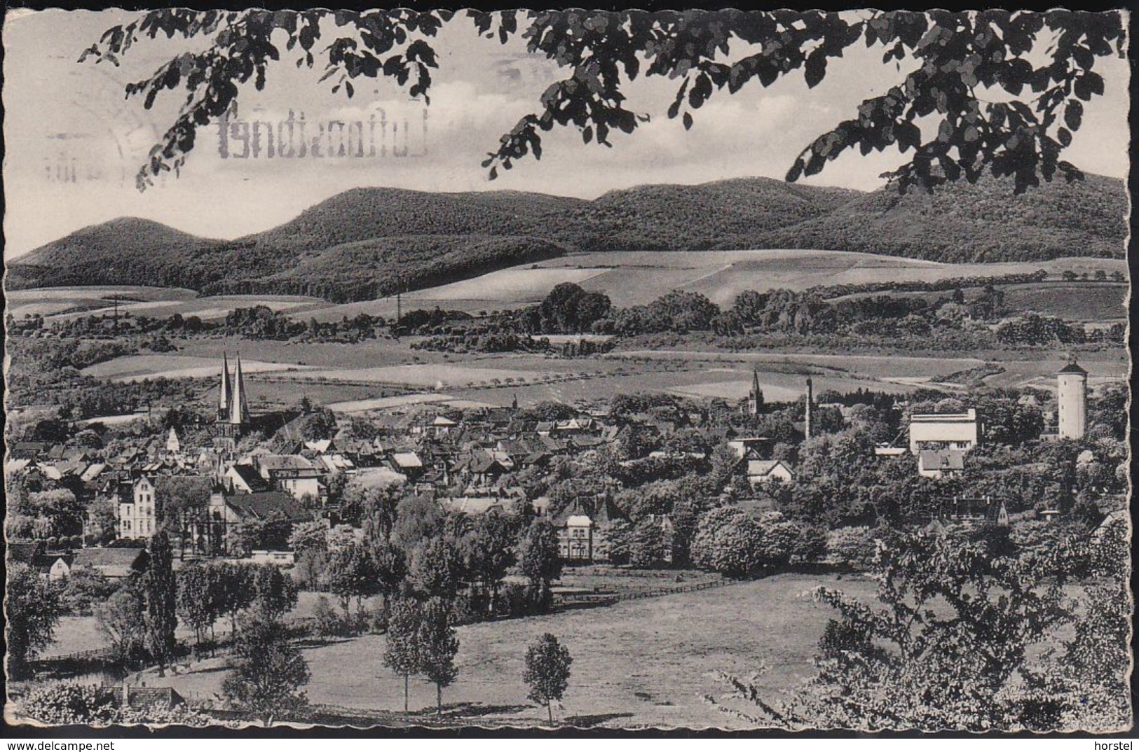 D-31061 Alfeld (Leine) - Blick Auf Alfeld Und Die Sieben Berge (60er Jahre) - Alfeld