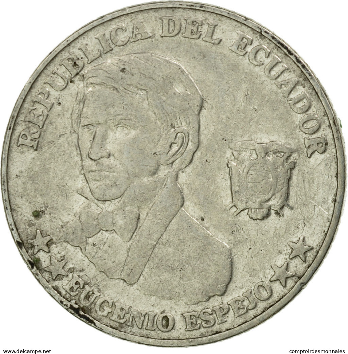 Monnaie, Équateur, 10 Centavos, Diez, 2000, TB, Steel, KM:106 - Ecuador