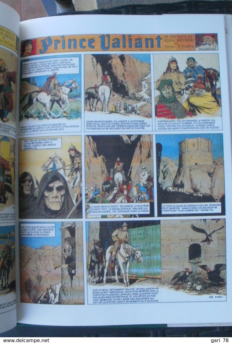 Harold R FOSTER Prince VALIANT La Cour Du Roi Arthur 1941 - 1943 Edition De 1993 - Prince Valiant