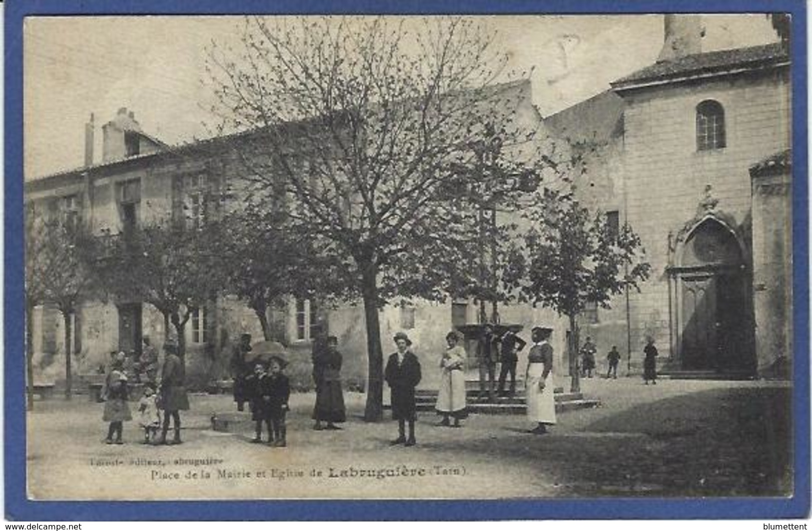 CPA Tarn 81 Labruguière écrite - Labruguière