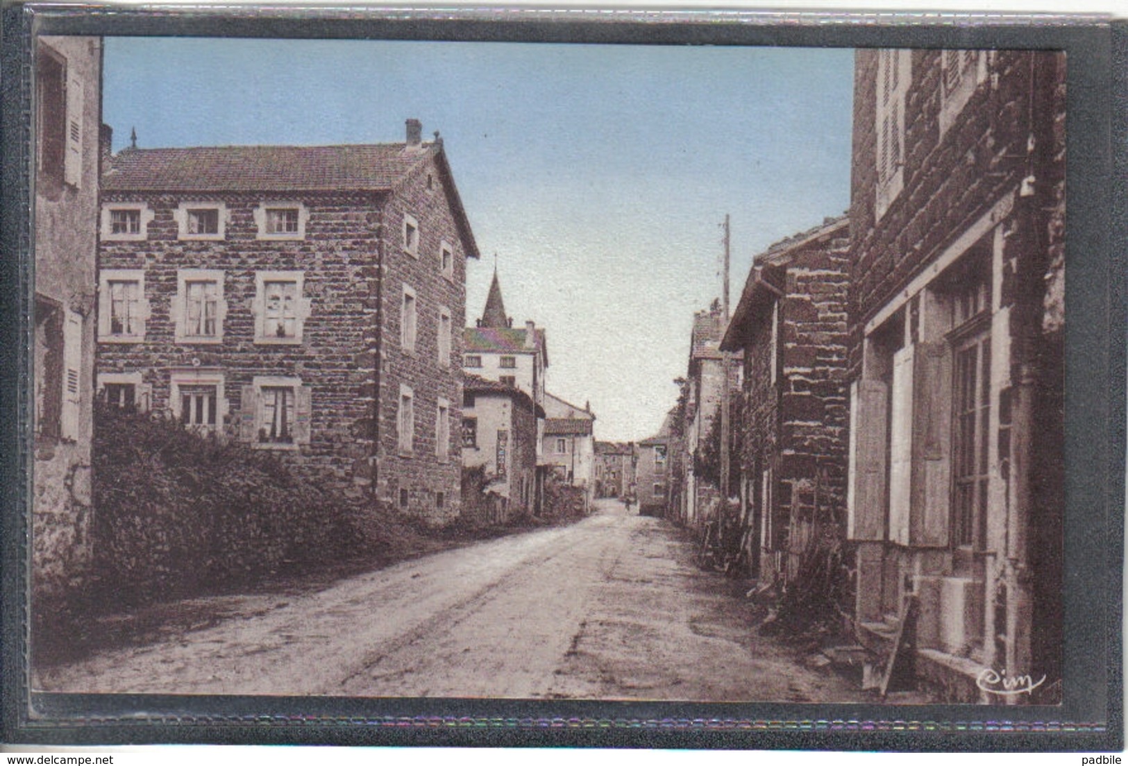 Carte Postale 43. Loudes  Borue Rue De Lacheneau  Très Beau Plan - Loudes