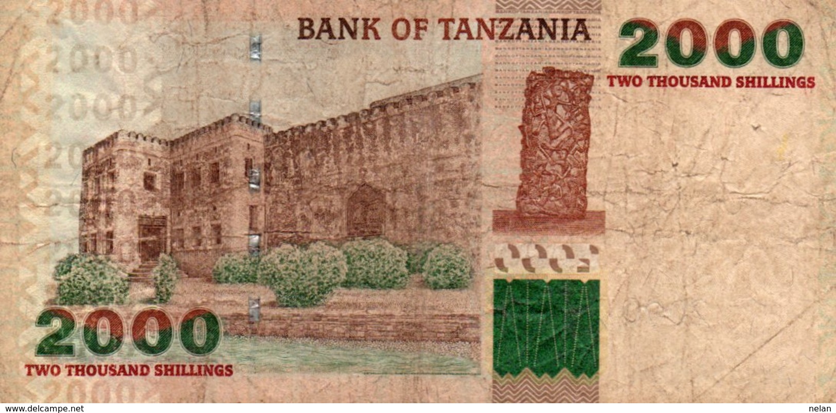 TANZANIA 2,000 Shilingi/Shillings 2003 P-37 - Tansania