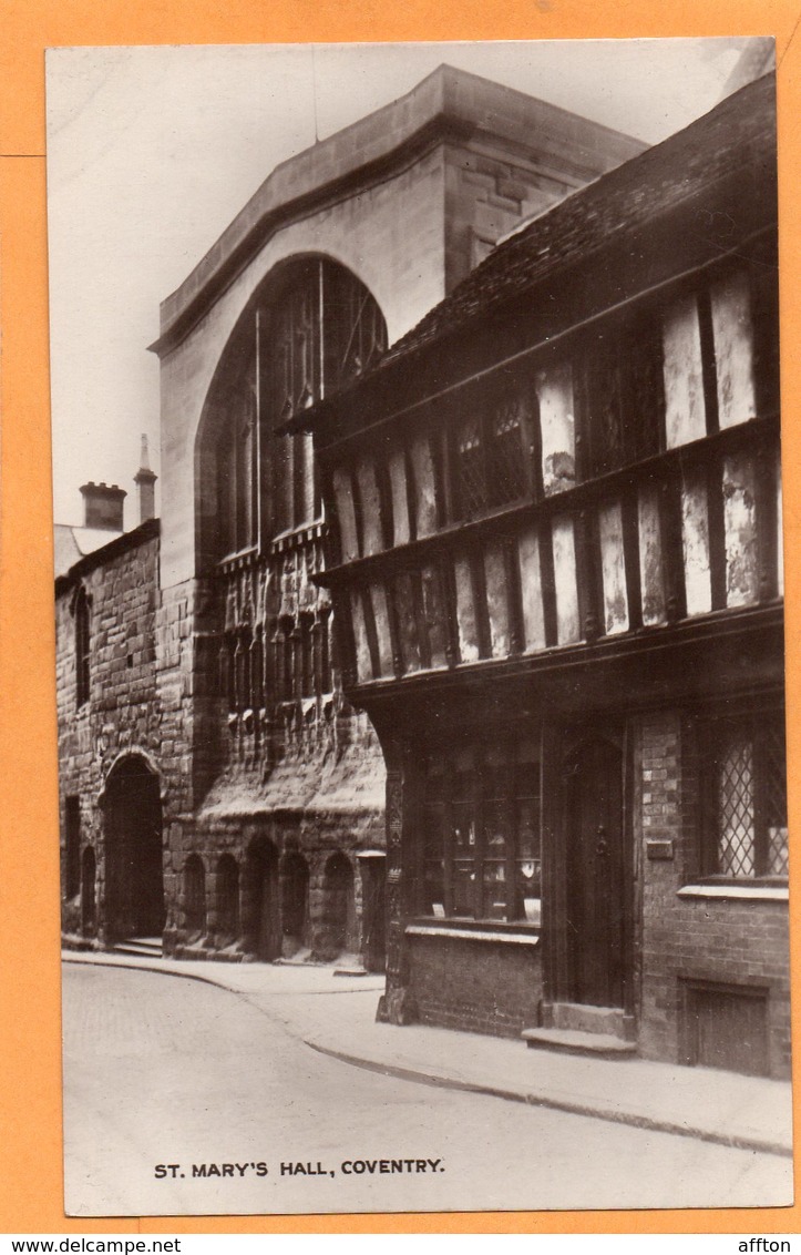 Coventry UK 1910 Real Photo Postcard - Coventry